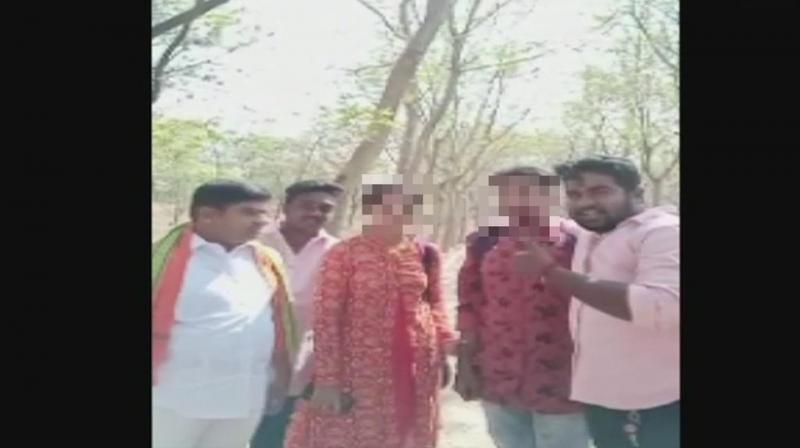 Activists saw the couple on the park, forced them to marry and sent them to their home. (Photo: ANI | Twitter)