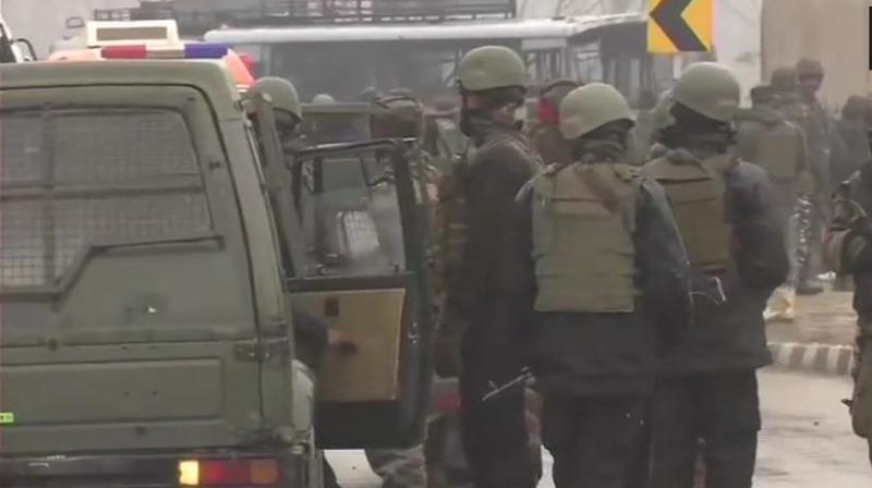 Terror group Jaish-e-Mohammed has claimed responsibility for the attack. (Photo: ANI | Twitter)