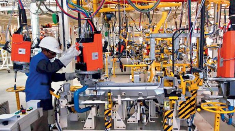 Industrial production slumped to four-month low in February and retail inflation rose to five-month high in March increasing the headache of policy makers in the country.