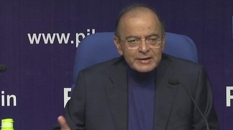 Rafale deal has protected both security and commercial interest of India. Allegations on Rafale was fiction writing that was compromising national security, Finance Minister Arun Jaitley said. (Photo: ANI)