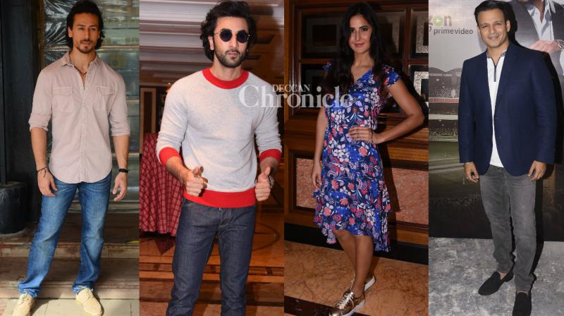 Ranbir, Katrina, Tiger, Vivek, others are on promotion spree for projects