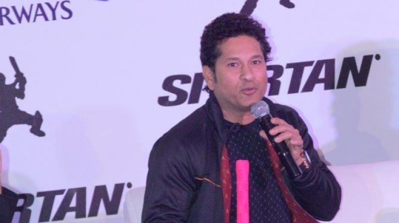 Sachin Tendulkar said that hes a big Roger Federer fan. (Photo: PTI)