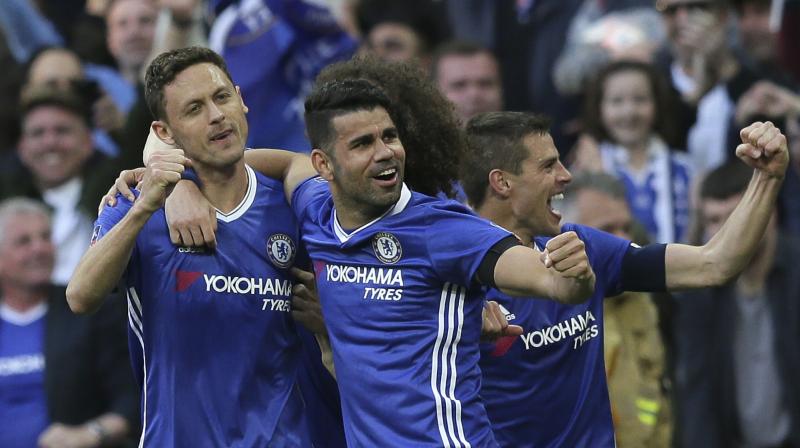 Diego Costa scored a brace to end a seven-game goal draught and powered Chelsea to 4-2 win against spirited Southampton. (Photo: AP)