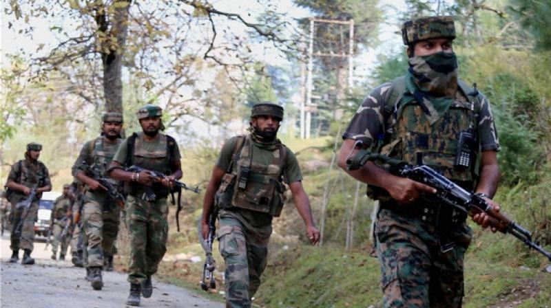 A timely intervention by the army personnel averted a major fire in Chak Kigam village in Kupwara district, North Kashmir, on Tuesday. (Photo: PTI/Representational)