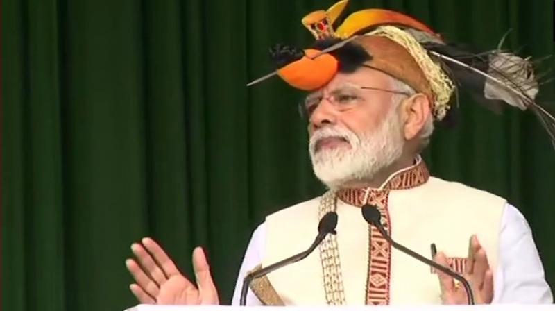 PM Modi is on a two-day visit to Assam, Arunachal Pradesh and Tripura which began on Friday. (Photo: ANI | Twitter)
