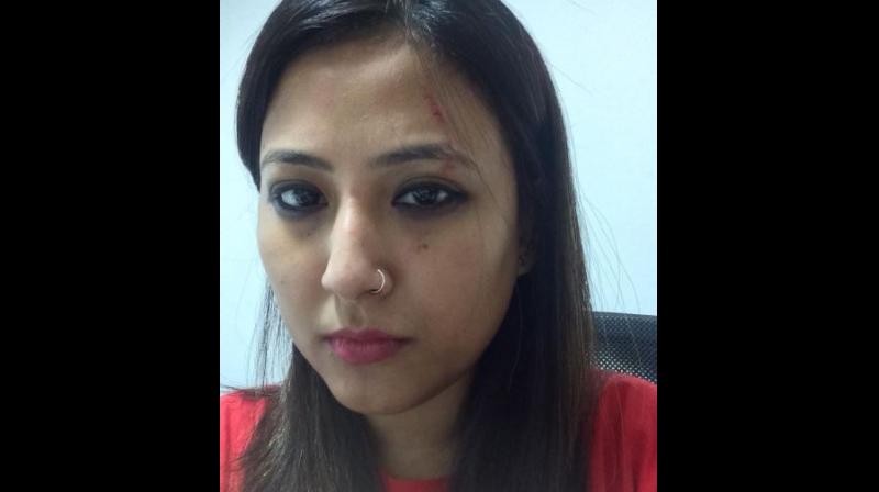 In a series of tweets and a Facebook post, journalist Ushnota Paul said the female co-passenger turned \hostile\ from the start of the journey. (Photo: Twitter | @journojuno)