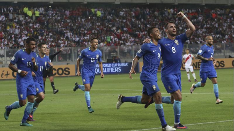 Brazil registered sixth straight win to go four points clear in table. (Photo: AP)