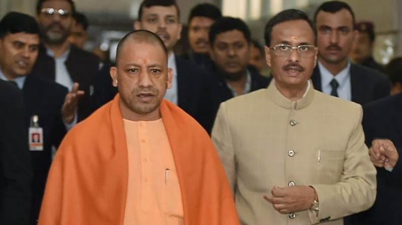 The Uttar Pradesh Control of Organised Crime Bill, 2017, was introduced in the House by Chief Minister Yogi Adityanath soon after the Question Hour. (Photo: PTI)