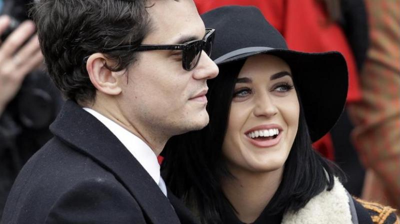 John Mayer and Katy Perry. (Photo: AP)
