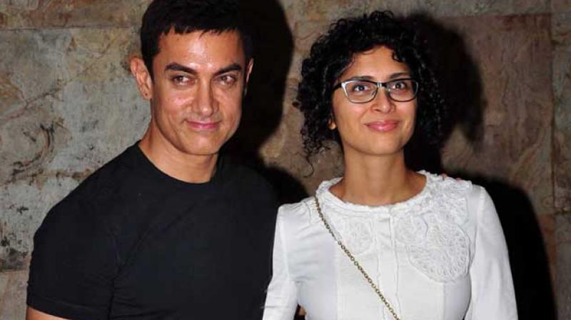 Aamir Khan and Kiran Rao.