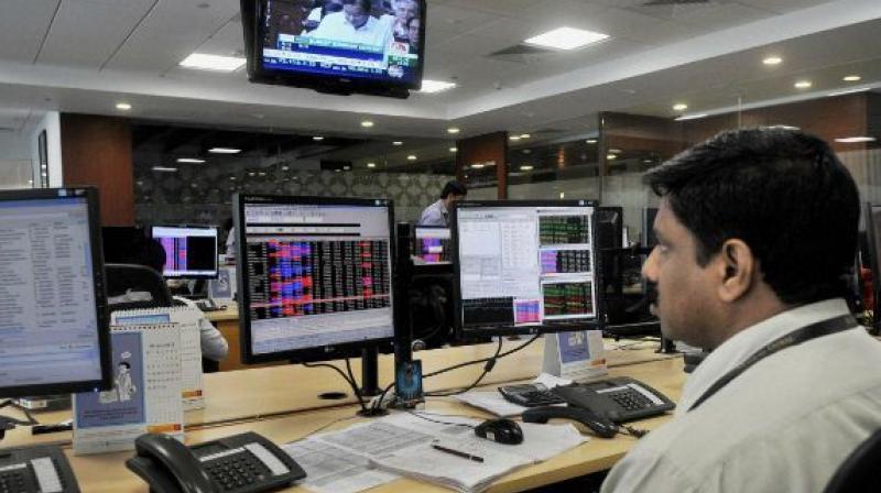 The NSE Nifty rose by 46.35 points, or 0.51 per cent, to 9,091.55.