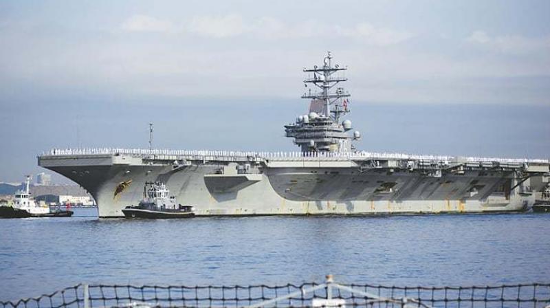 Wary of North Koreas new missile, US sends 2nd aircraft carrier near Korean waters