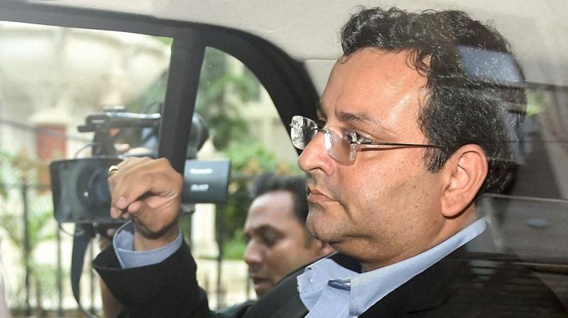 Ousted Chairman of Tata Sons, Cyrus Mistry leaves from Bombay House in Mumbai. (Photo: PTI)
