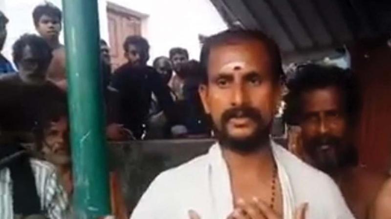 Santhosh at Sabarimala	(Photo: DC)