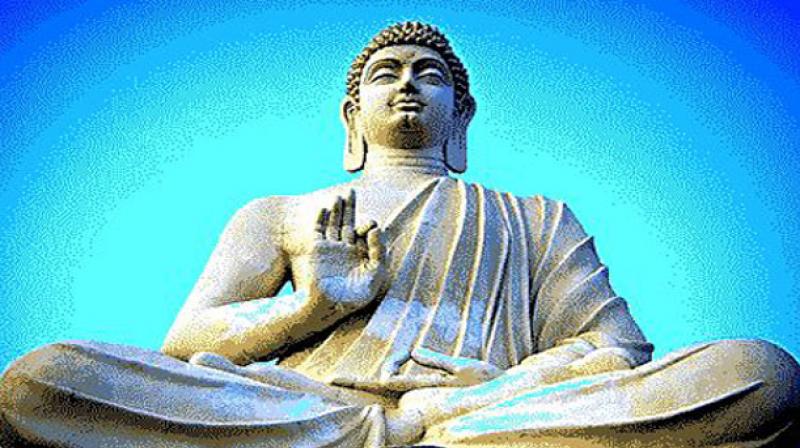 The Andhra Pradesh Tourism Development Corporation (APTDC) would install Indias tallest Buddha statue atop Seethamma Hill opposite Indra Keladri in Vijayawada city to turn it into a major attraction in the city.