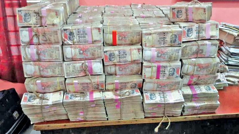 In March, the Chennai Police had seized demonetised notes amounting to Rs 1.02 crore and Rs 3.45 crore in two different incidents from people who were attempting to get them exchanged.