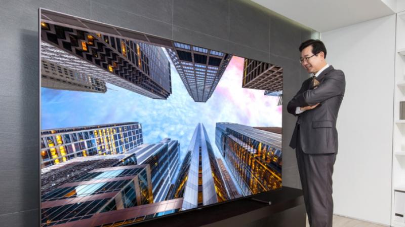QLED TVs reproduce rich display quality using their proprietary metal quantum dot technology.