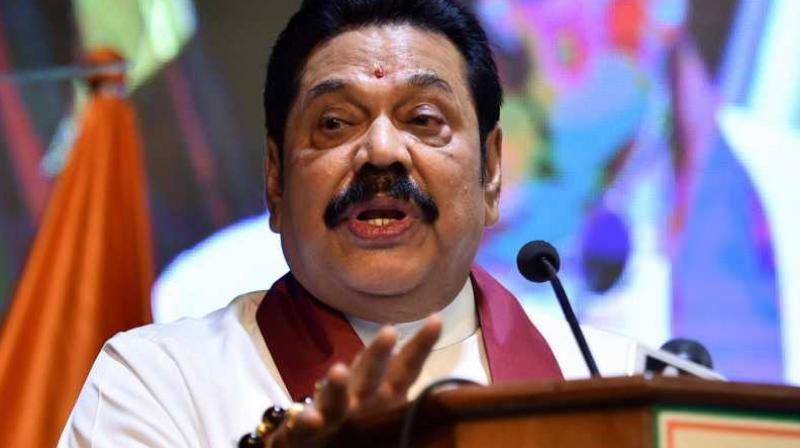 Rajapaksa assumed the duties in the prime ministers secretariat which was not used by the ousted prime minister Wickremesinghe, officials from his Sri Lanka Peoples Party (SLPP) said. (Photo: PTI)
