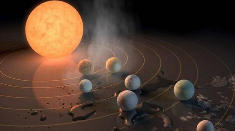 Seven new Earth-sized exoplanets that may be able to sustain life have been discovered orbiting a star 39 light years away. (Photo: NASA)