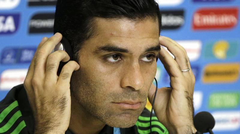 Rafael Marquez was one of a generation of Mexican players hailed as \boy heroes\ in the 1990s. (Photo: AP)