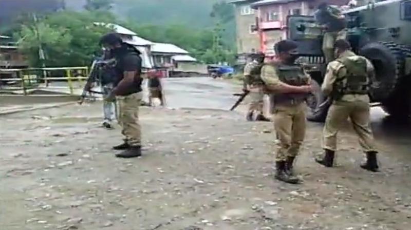The two CRPF jawans killed were assistant sub-inspector Meena and constable Sandeep. (Photo: Twitter | ANI)