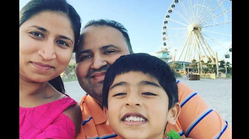 Akash R Talati, 40, who owned Knights Inn and Diamondz Gentlemens Club in Fayetteville city, was an innocent bystander. (Photo: Facebook)