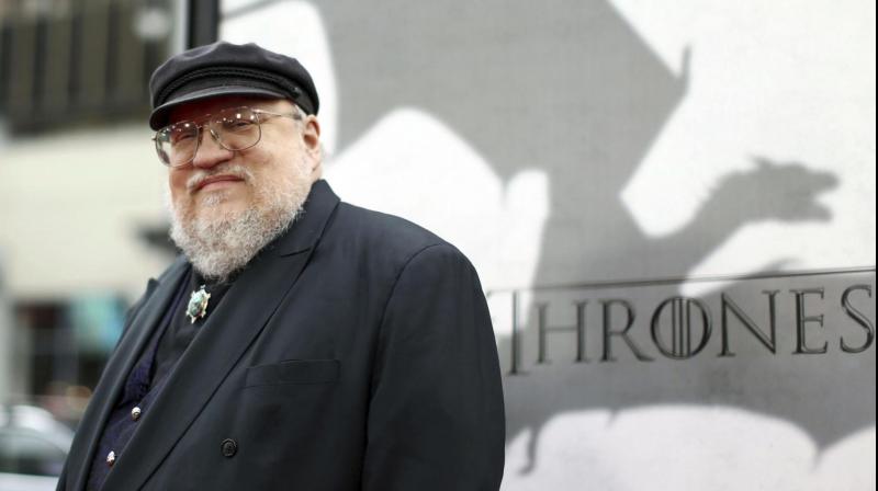 The Game of Thrones author has not yet finished the novel which will follow 2011s A Dance With Dragons in the series. (Photo: AP)