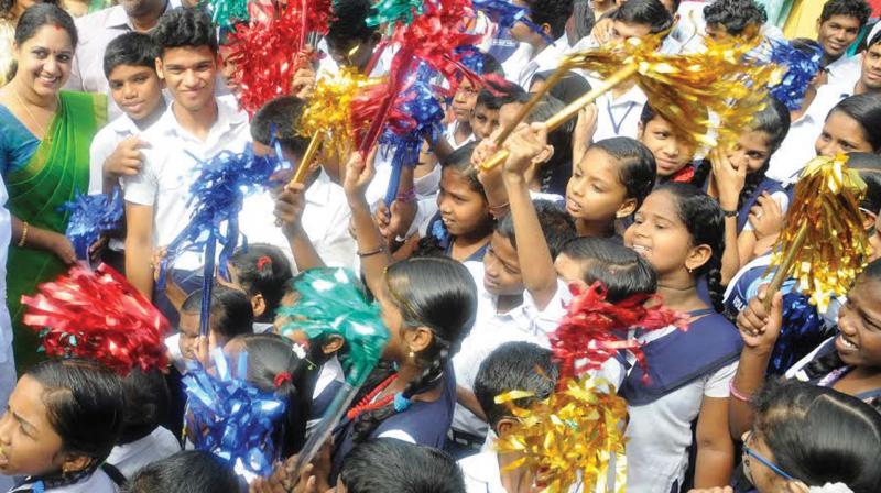 Government VHSS for the Deaf at Jagathy. (file pic)