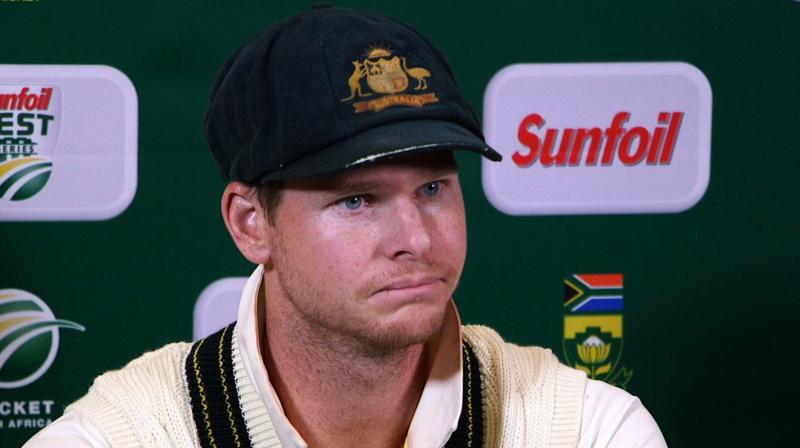 Smith has already been suspended for one Test and docked his entire match fee by the International Cricket Council for his role in a plot that saw teammate Cameron Bancroft tamper with the ball during the third Test against South Africa on Saturday. (Photo: AFP)