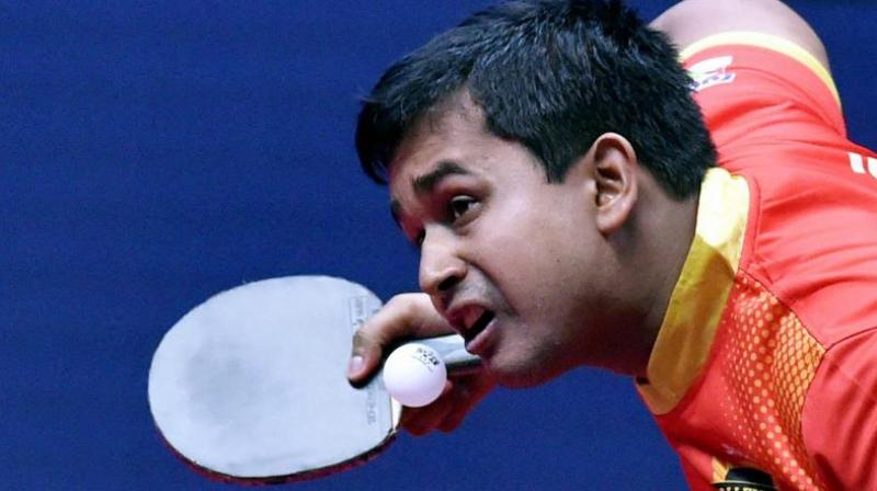 The Table Tennis Federation of India (TTFI) decided to provisionally suspend the Olympian paddler pending investigations into rape charges levelled by a girl in Kolkata against him.(Photo: PTI)