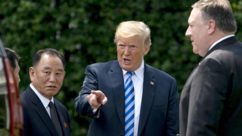 On the eve of a historic summit between President Donald Trump and Kim Jong Un, Pompeo sounded an upbeat tone, saying that preparatory talks were advancing more quickly than expected. (Photo: File | AP)
