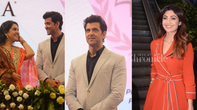 B-town celebs clicked: Hrithik Roshan, Shilpa Shetty glam up at the event