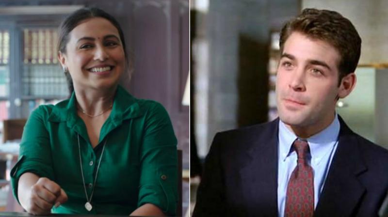 Rani Mukerji in Hichki and James Wolk in Front of the Class.