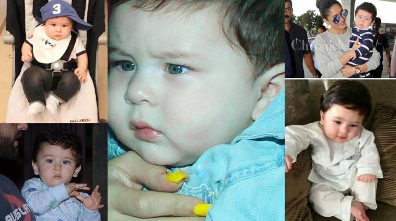 Taimur Ali Khan turns one: Here are ten cutest pictures of Saif-Kareenas munchkin