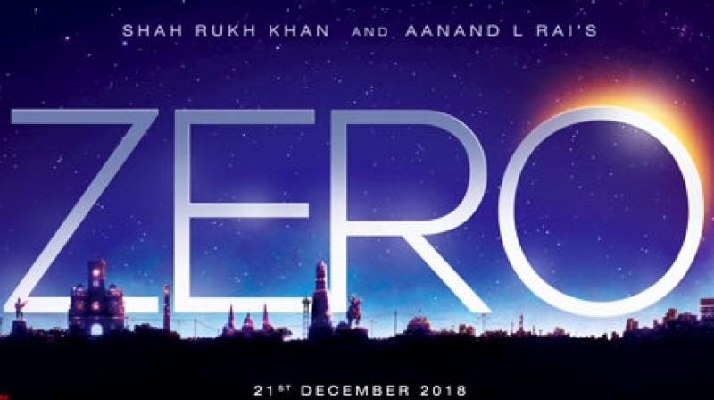 Zero is set to hit the screens on Christmas 2018.