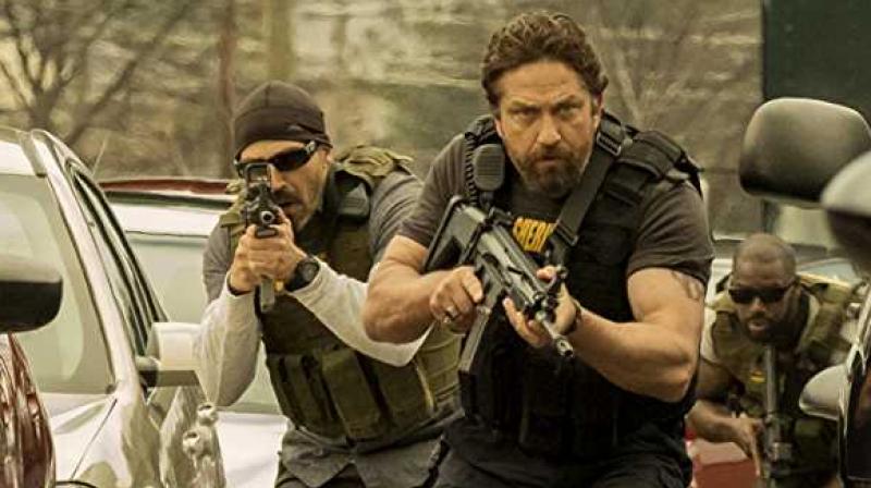 A still from Den Of Thieves.