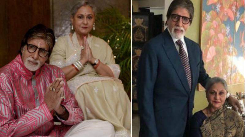 Amitabh Bachchan with wife Jaya Bachchan.