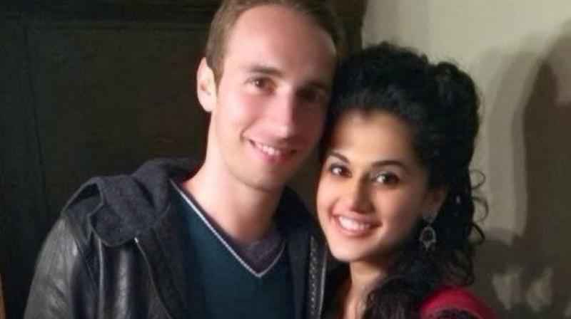 Taapsee Pannu and her alleged beau Mathias Boe