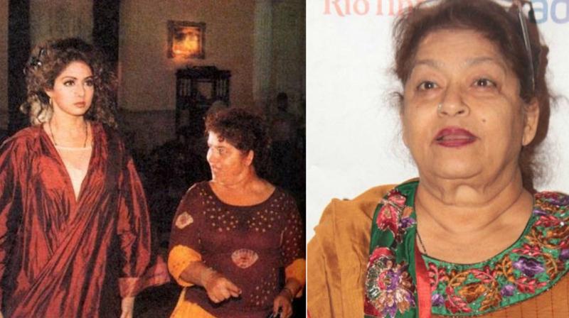 Late actress Sridevi and choreographer Saroj Khan have worked together in many films.