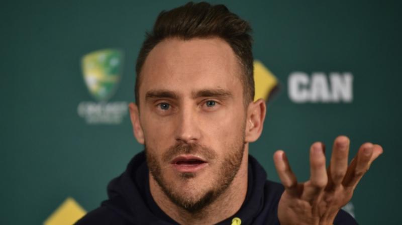 \The ICC is disappointed that Faf du Plessis has chosen not to accept the findings of Match Referee Andy Pycroft and will instead exercise his right to appeal,\ said the International Cricket Council. (Photo: AFP)