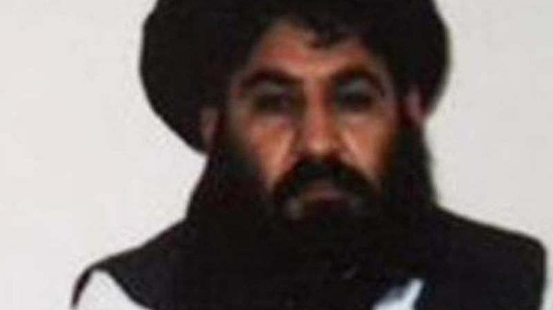 Slain Afghan Taliban supreme Mullah Mansour.