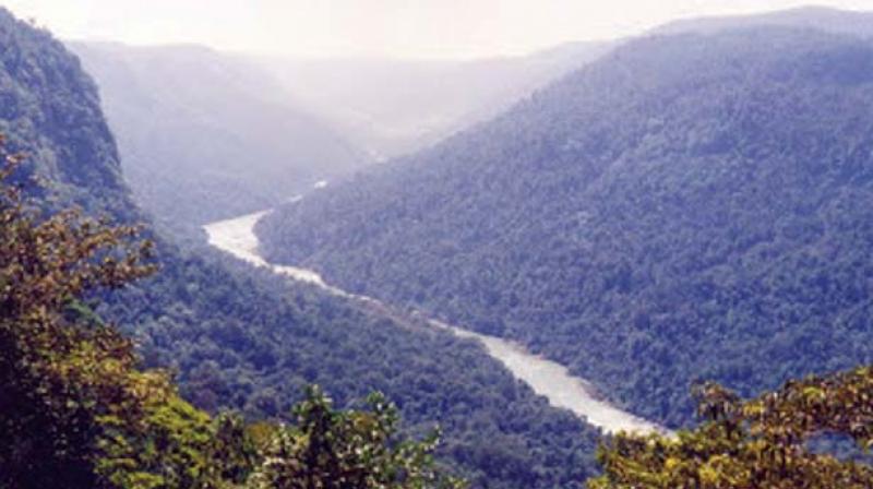 A view of a river flowing through the Western Ghats. (Photo: DC)