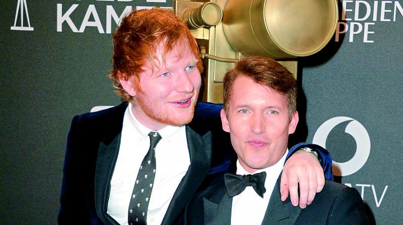 James Blunt and Ed Sheeran