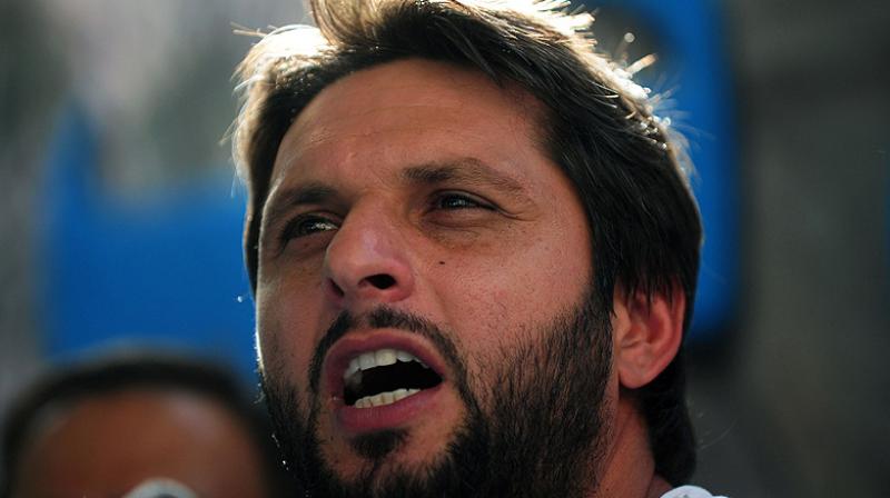 Shahid Afridi pointed out that the Champions Trophy is the only ICC event where Pakistan have had achieved success against India. (Photo: AP)