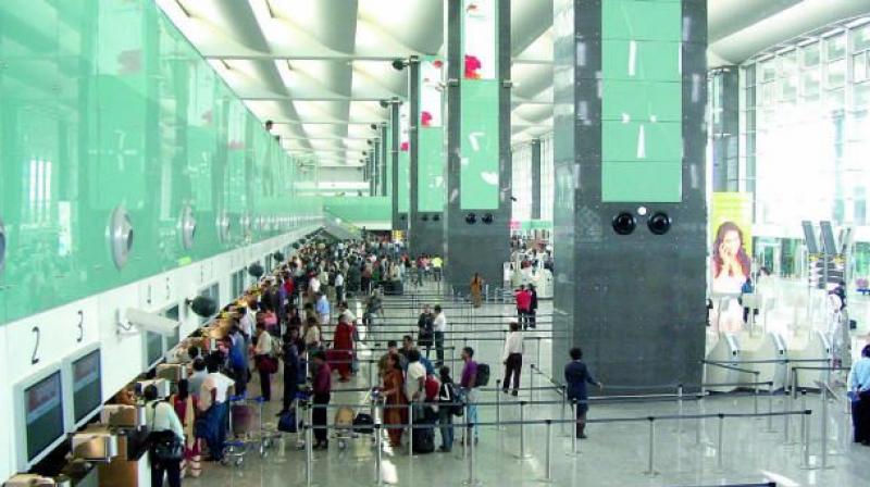 The security was stepped up at Chennai, Hyderabad and Mumbai Airports earlier on April 16 following the hijack threat call. (Photo: Representational/File)