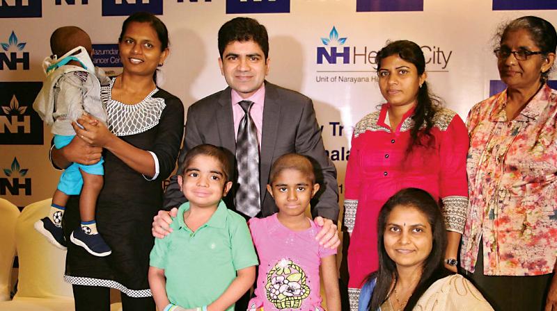 Sri Lankan children suffering from thalassemia underwent a treatment at Narayana Health 	KPN