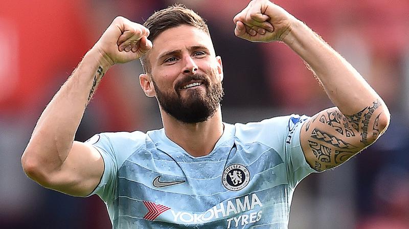 Giroud ended his 11-game goal drought this season by giving Chelsea a 53rd-minute lead, and the Premier League giants held on despite BATE striking the woodwork three times in the match. (Photo: AFP)