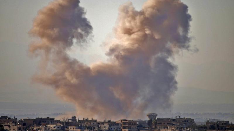 Government forces have been ramping up their bombardment of rebel-held areas of the south since June 19, and allied Russian warplanes carried out their first raids on the region in a year on June 23.