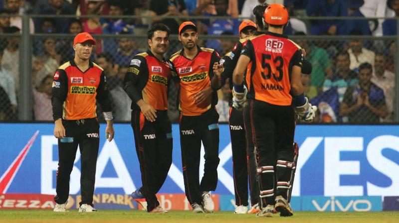 Sunrisers Hyderabad lost their first match of IPL 2017 against Mumbai Indians. (Photo: BCCI)