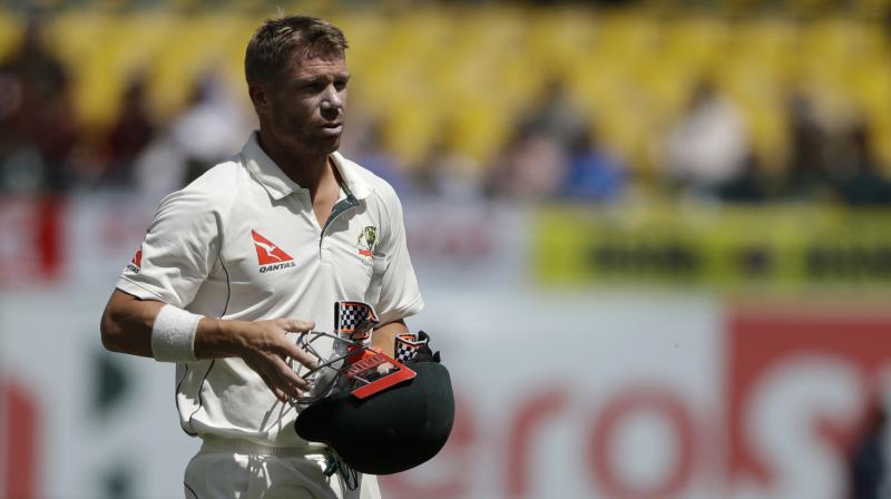 \Mistakes have been made which have damaged cricket. I apologise for my part and take responsibility for it. I understand the distress this has caused the sport and its fans,\ wrote David Warner. (Photo: AP)